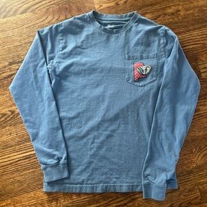 KA for Her Knights The University of Alabama Long Sleeve Pocket T-Shirt Small